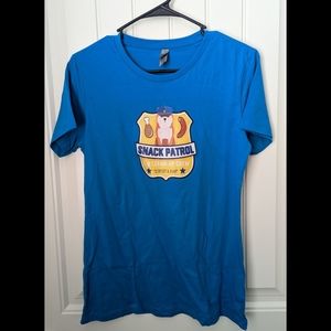 NWOT Shiba Inu Snack Patrol T-shirt